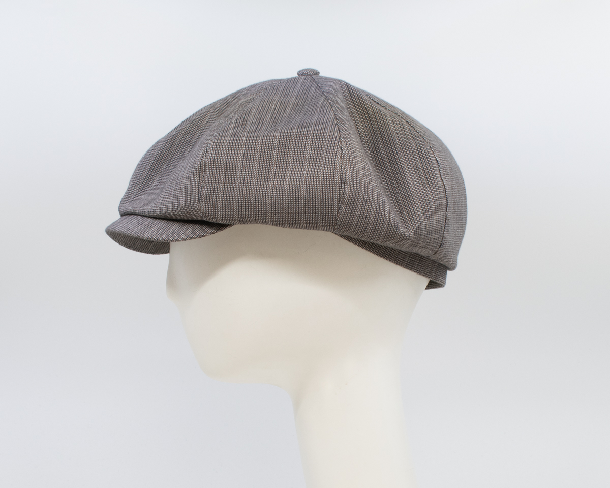Spring Infusion: Peaky Cap - Taupe (Side View)