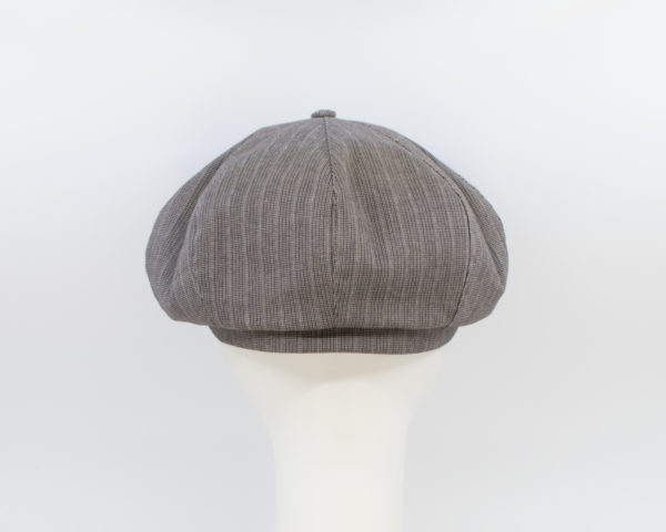 Spring Infusion: Peaky Cap - Taupe (Back View)