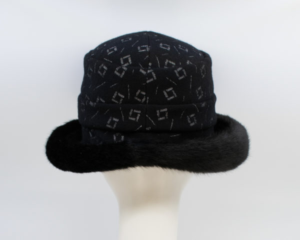 Black Beauty: Stella - Square/Sochi (Faux Fur) (Back View)