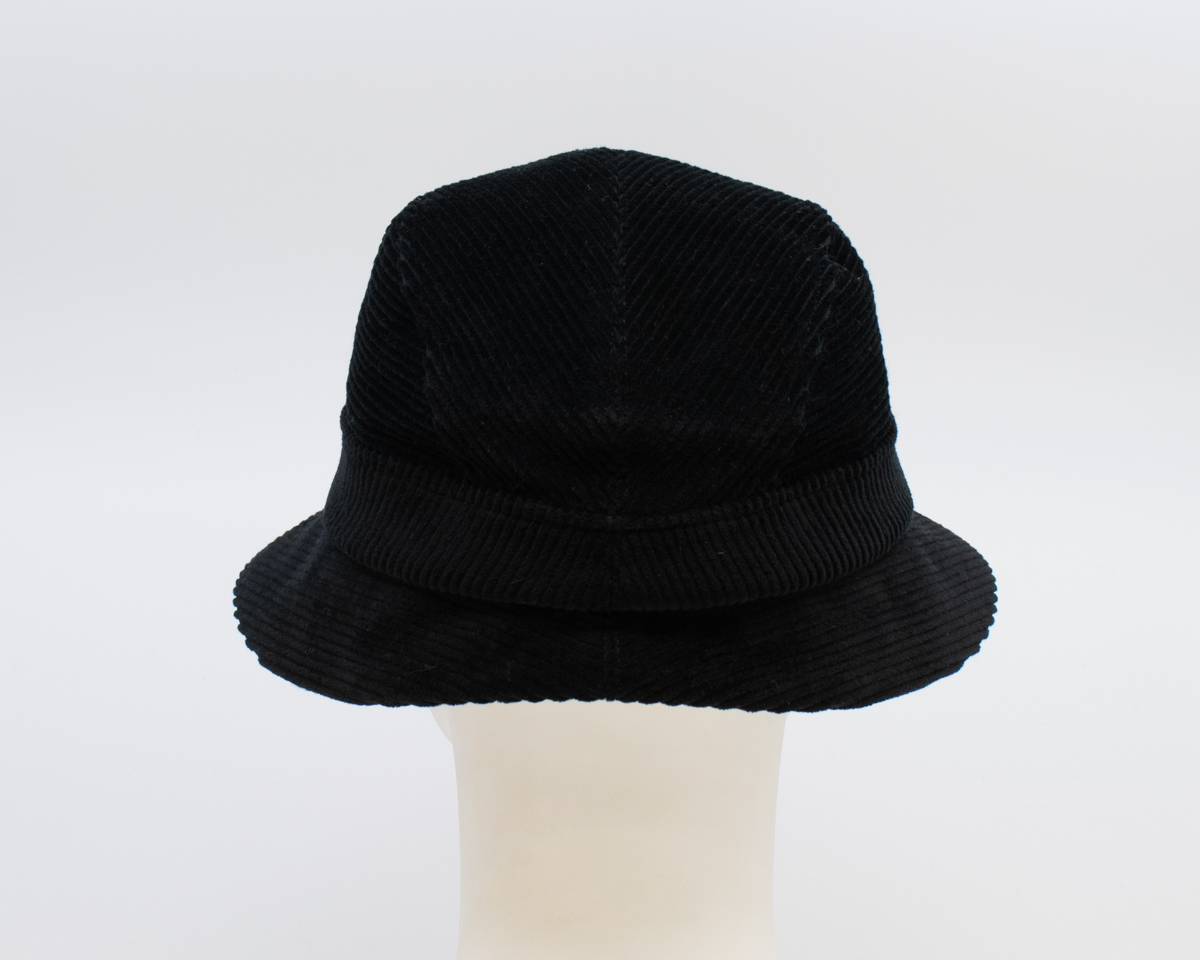 Corduroy: Aubrey - Black (Mens) (Back View)