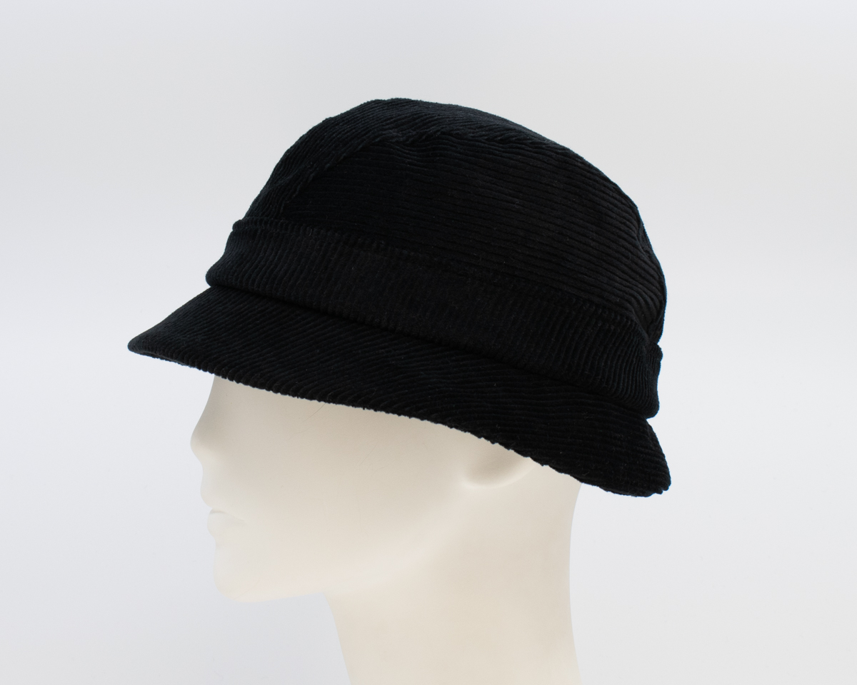 Corduroy: Aubrey - Black (Mens) (Side View)