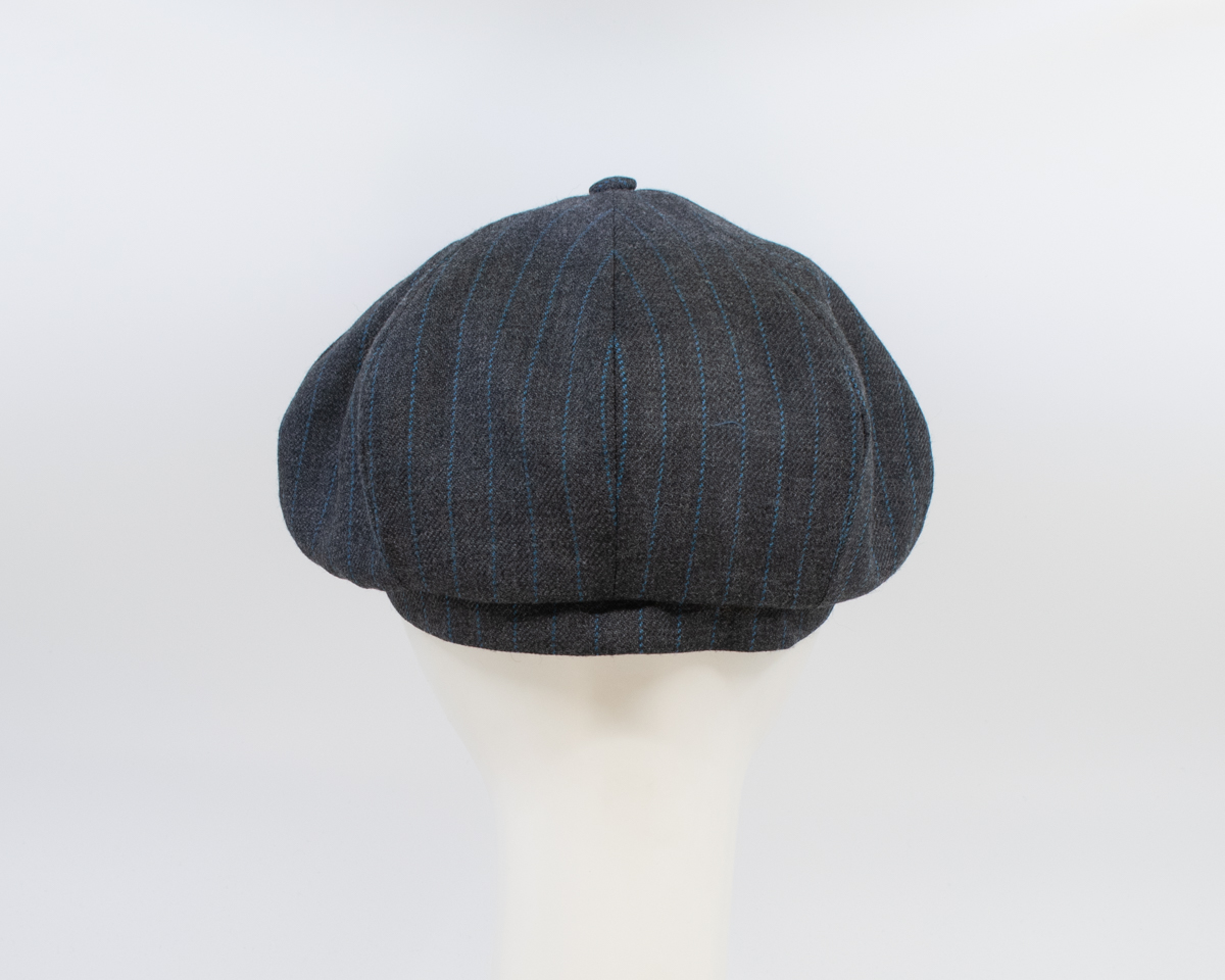 Vintage: Peaky Cap - Stripe (Back View)