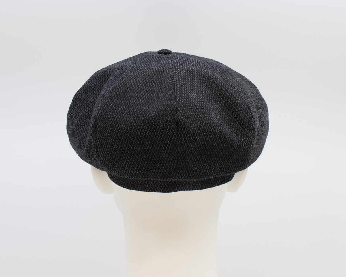 Vintage: Peaky Cap - Tweed (Mens) (Back View)