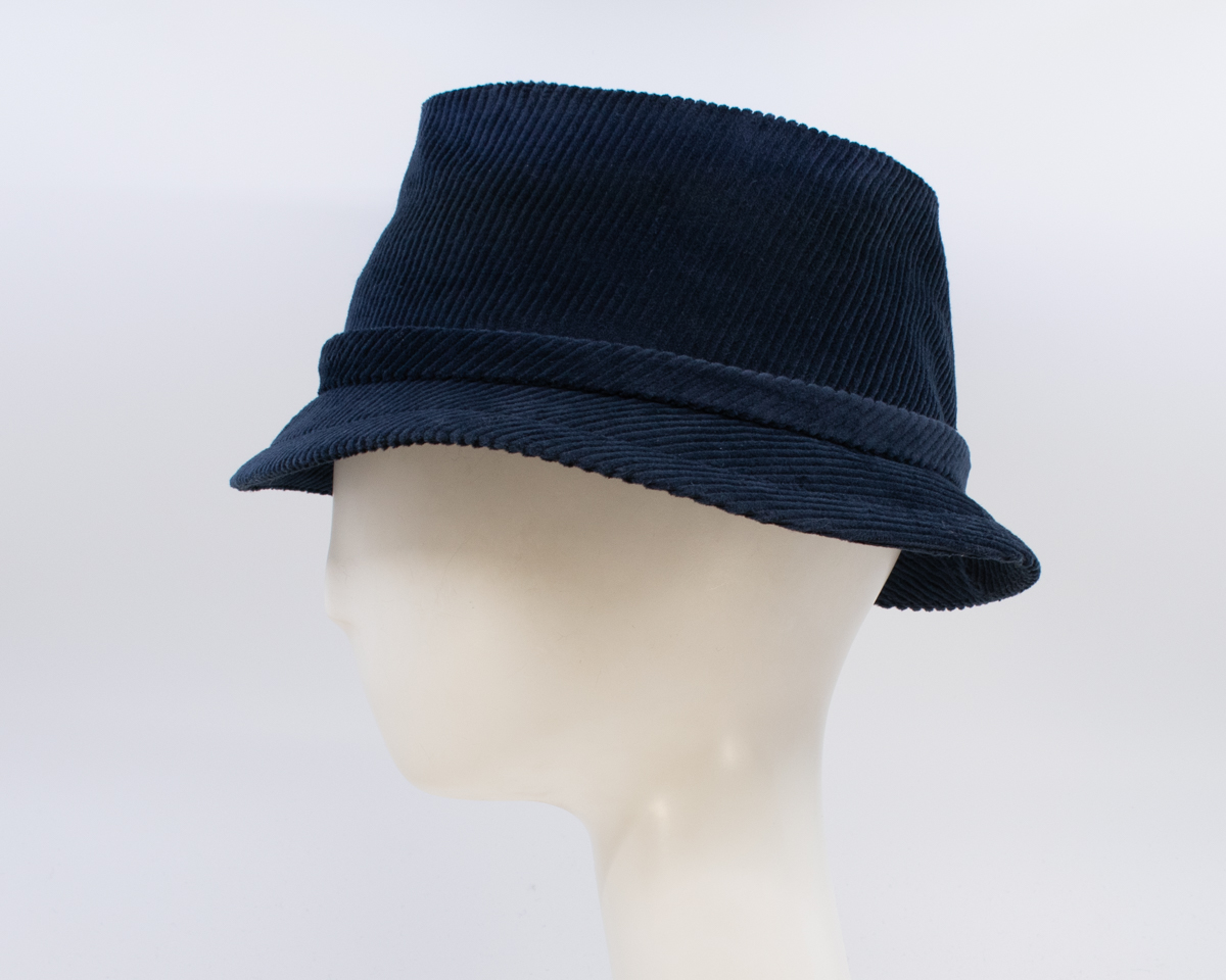 Corduroy: Rudy - Navy (Side View)
