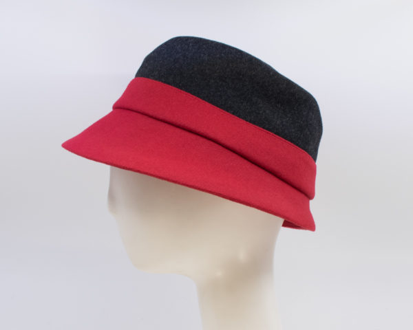 Wool Classic: Alexa - Midnight/Red (Side View)