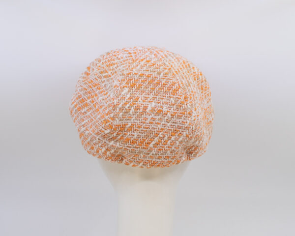 Cap Collection: Dyllan - Orange Tweed (Back View)