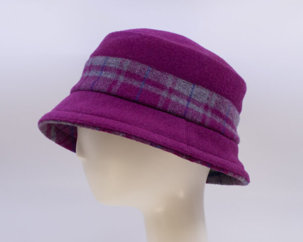 Pink!: Finley - Plaid (Side View)