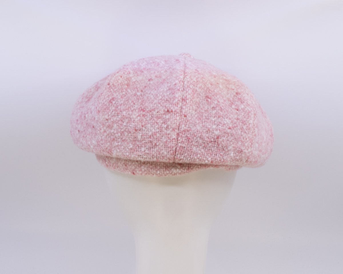 Pink!: Peaky Cap - Candy Pink (Back View)
