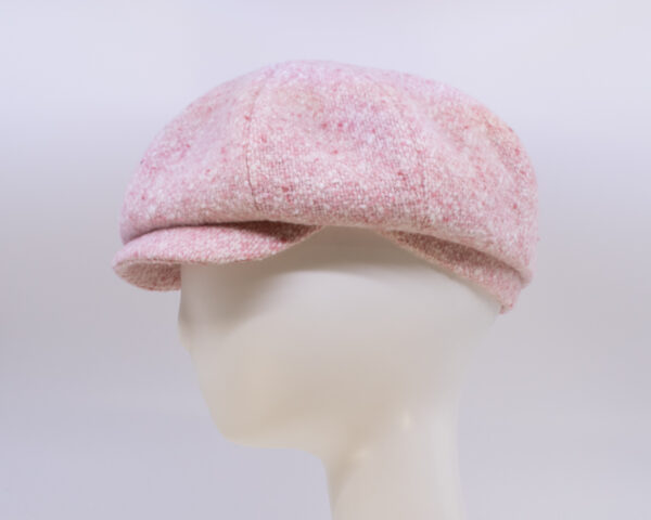 Pink!: Peaky Cap - Candy Pink (Side View)