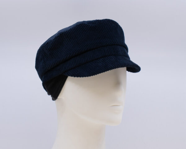 Corduroy: Perry (Mens) - Navy (Side View 2) (Ear Cuff)
