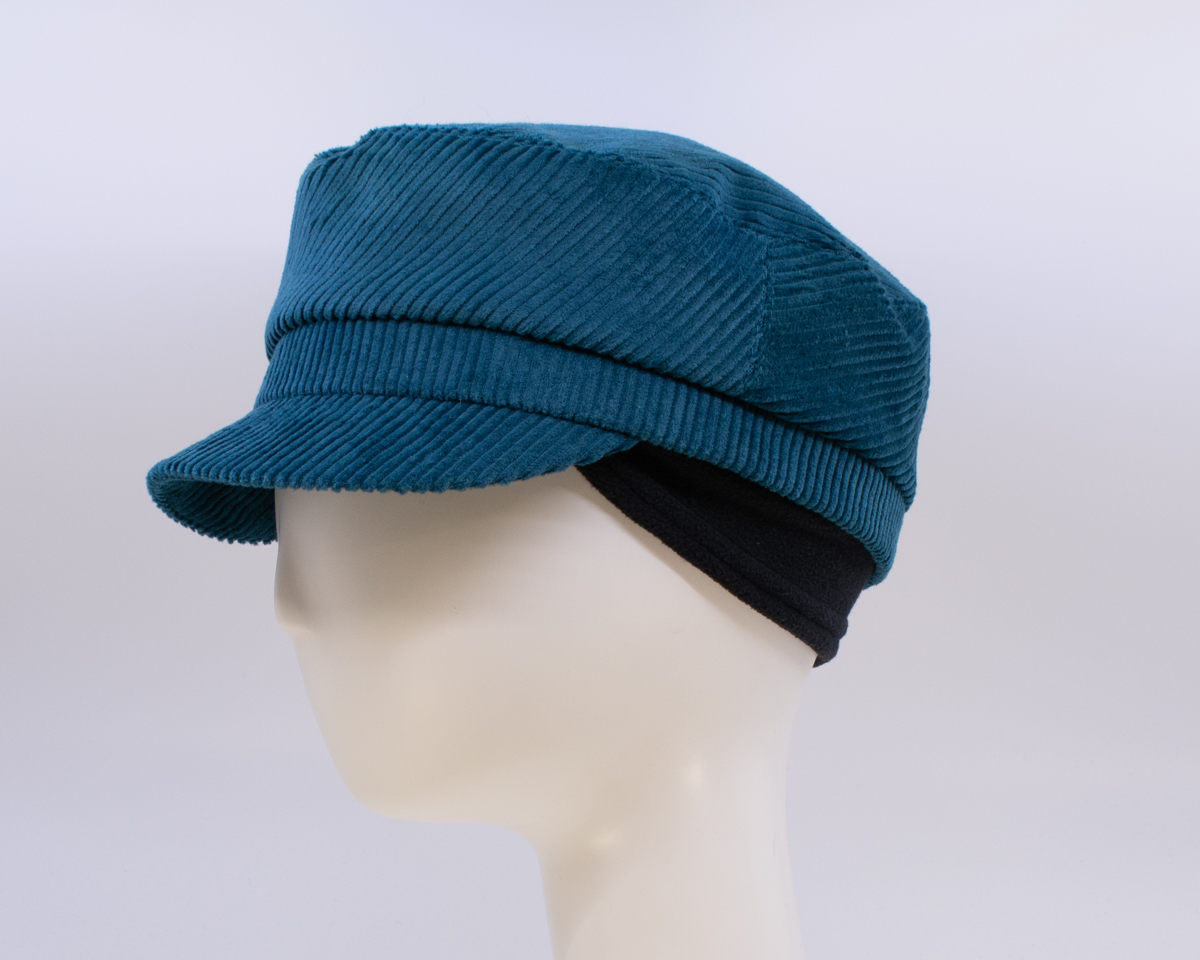 Corduroy: Perry - Teal (Side View) (Ear Cuff)