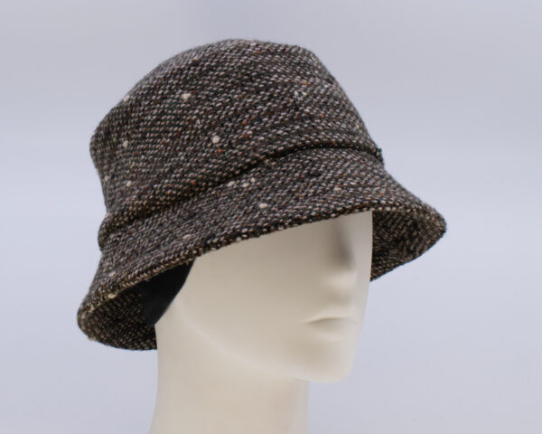 Green Tweeds: Avery (Mens) - Olive Monodo (Side View 2) (Ear Cuff)