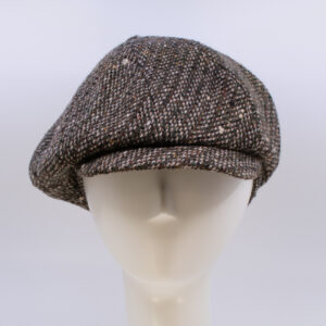 Green Tweeds: Peaky Cap - Olive Monodo