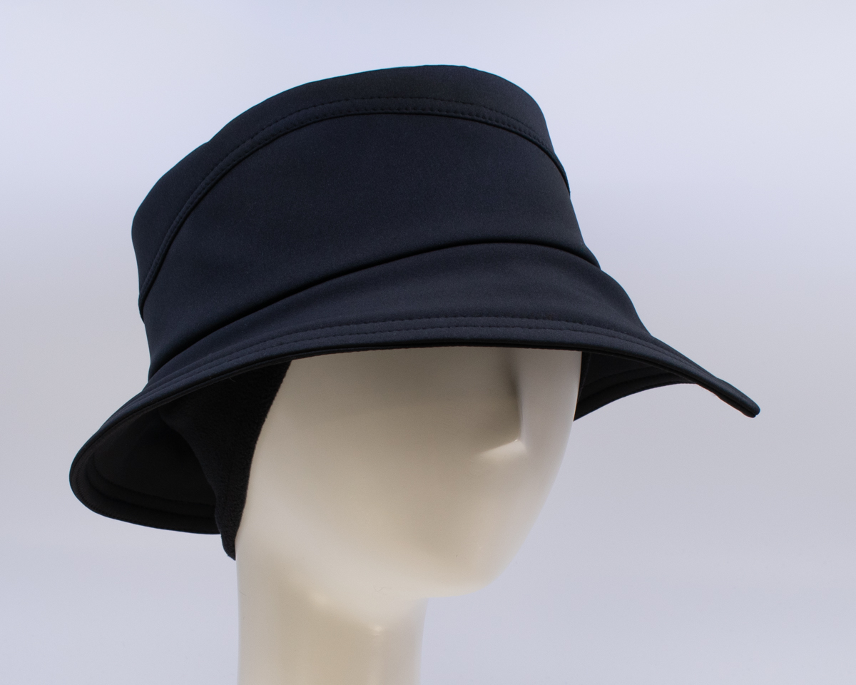 Cloudburst: Grace - Black (Side View 2) (Ear Cuff)