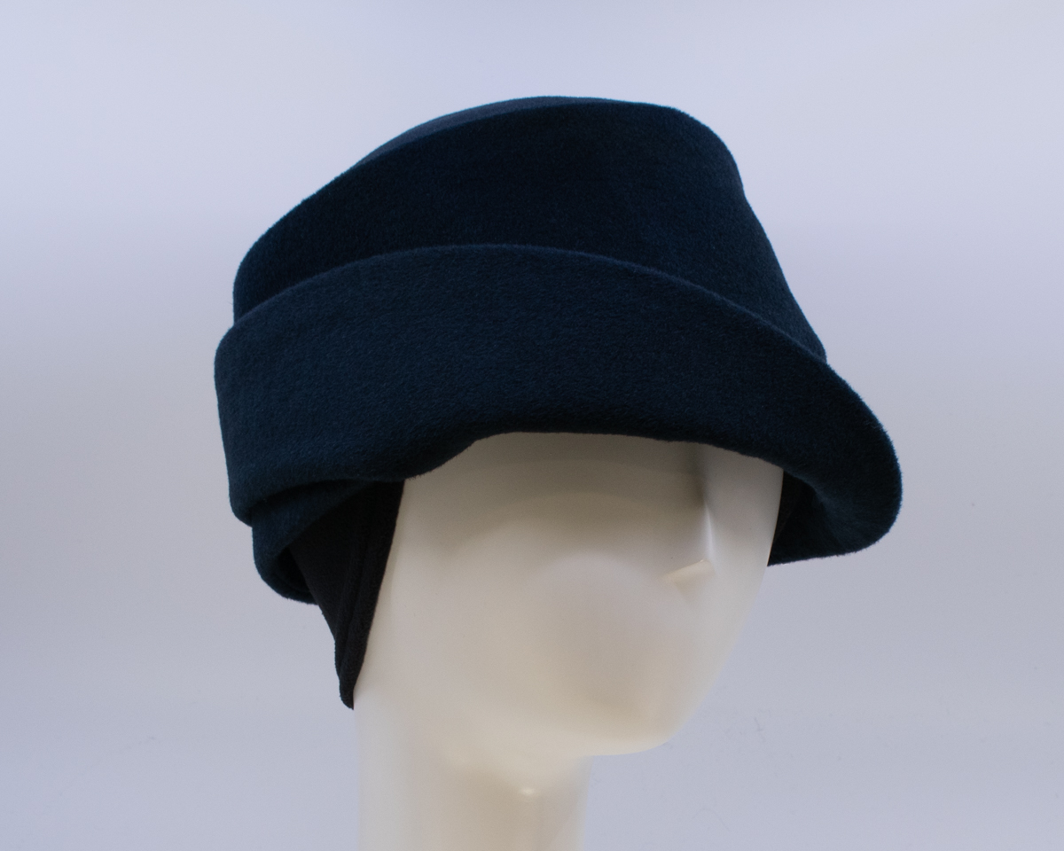Wool Classic: Lauren (Cashmere) - Slate (Side View 2) (Ear Cuff)