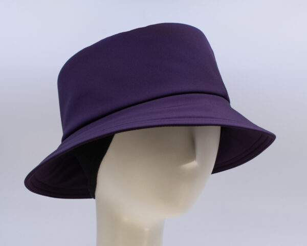 Cloudburst: Brooke - Plum (Side View 2) (Ear Cuff)