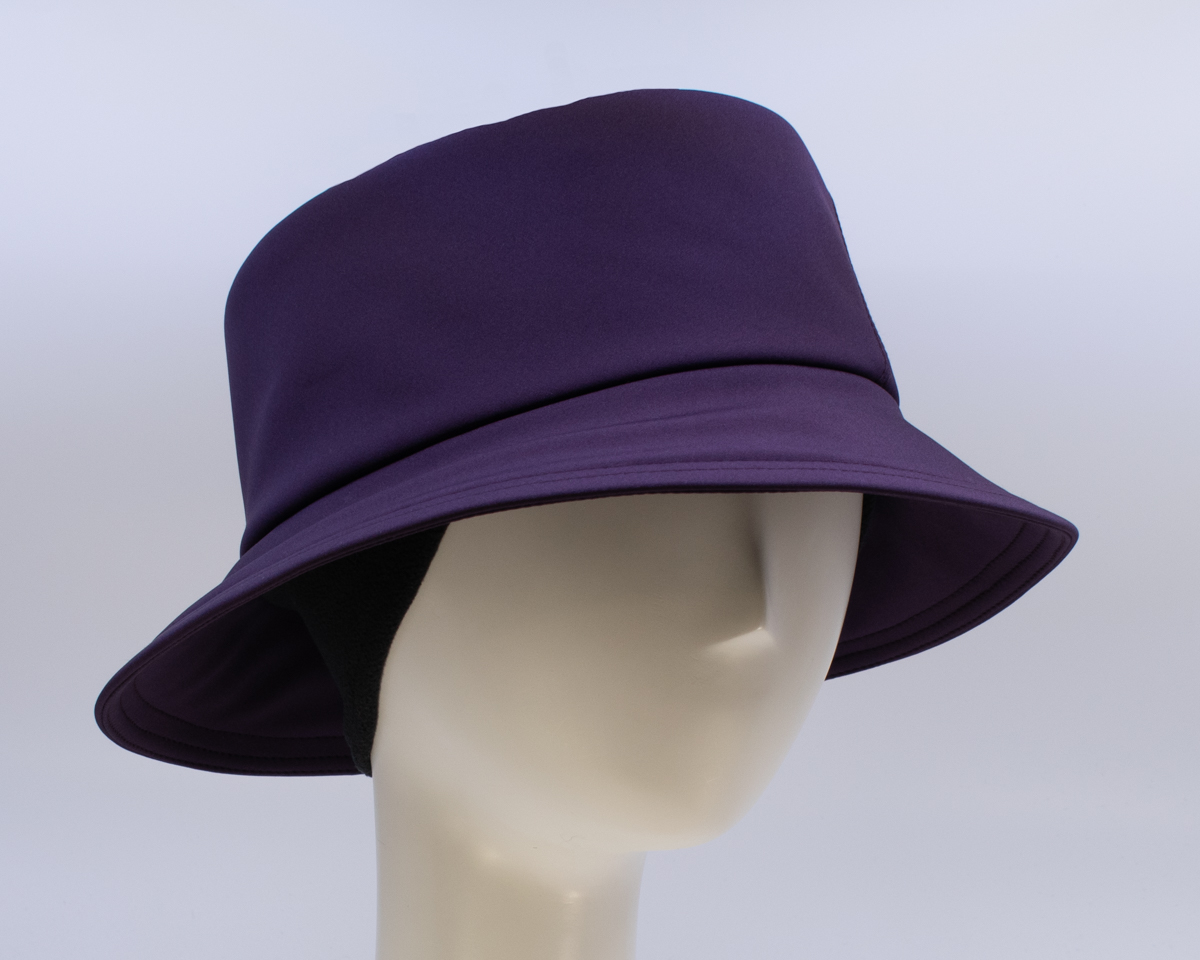 Cloudburst: Brooke - Plum (Side View 2) (Ear Cuff)