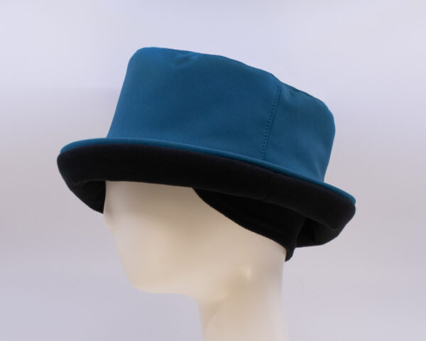 Cloudburst: Stormy - Teal (Side View) (Ear Cuff)