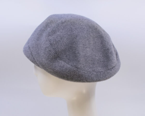 Mohair: Coco - Grey (Side View)