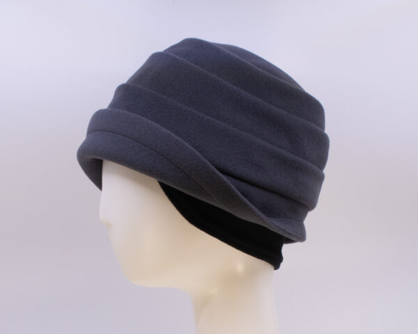Wool Classic: Beatrice (Cashmere) - Asphalt (Side View) (Ear Cuff)