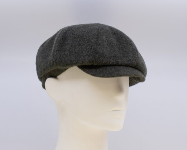 Mohair: Peaky Cap (Mens) - Loden (Side View 2)