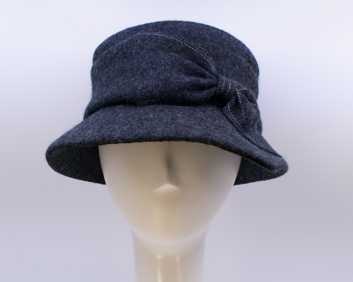 Boiled Wool: Grace - Heather Grey