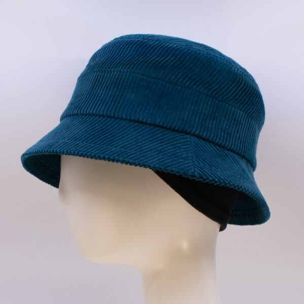 Corduroy: Finley - Teal (Side View) (Ear Cuff)