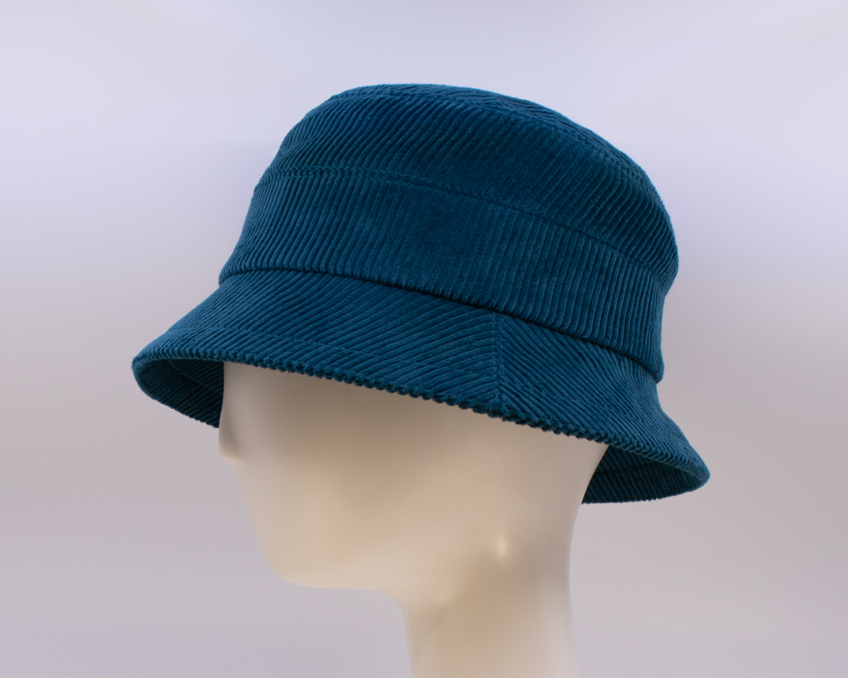 Corduroy: Finley - Teal (Side View)