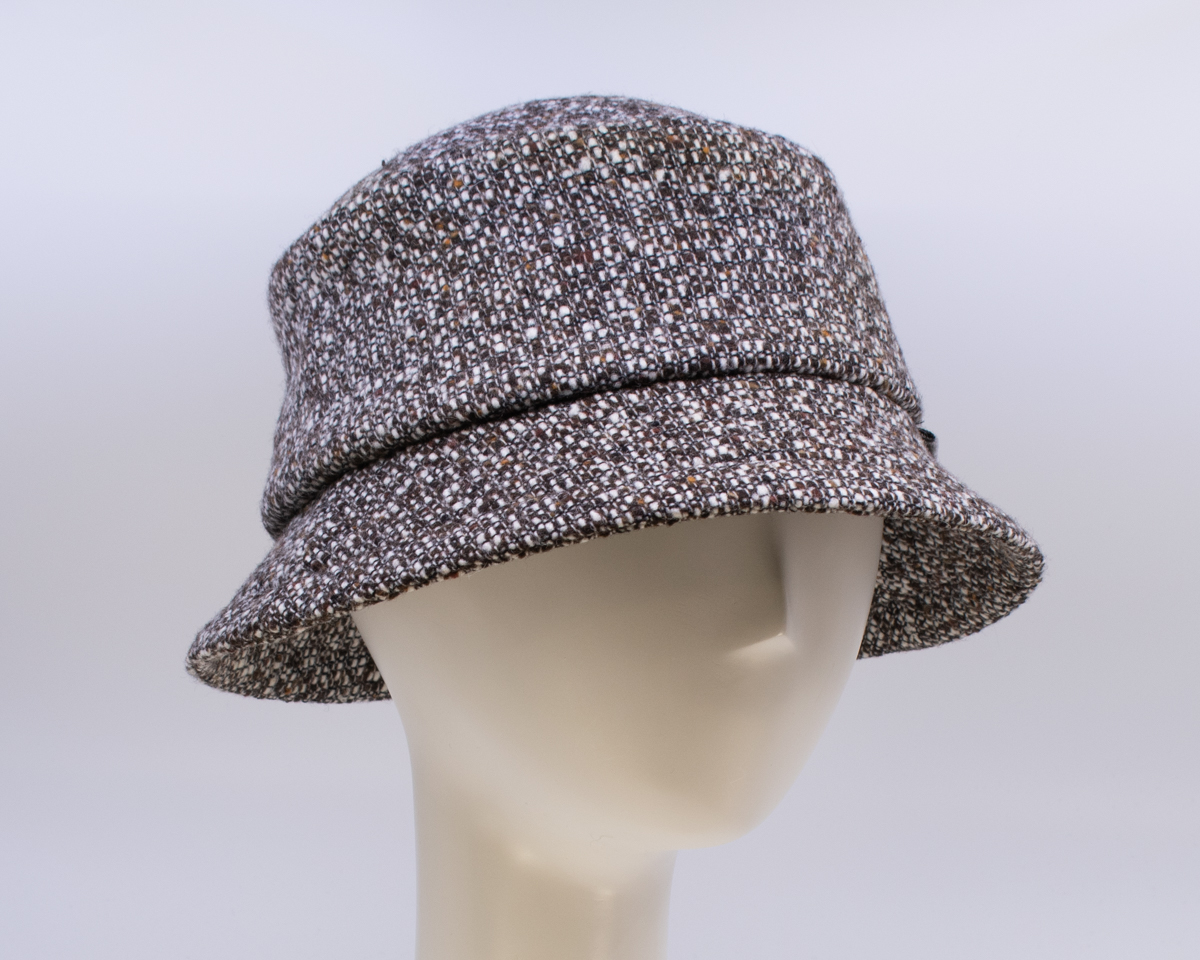 Neutral Zone: Avery - Chocolate Tweed (Side View 2)