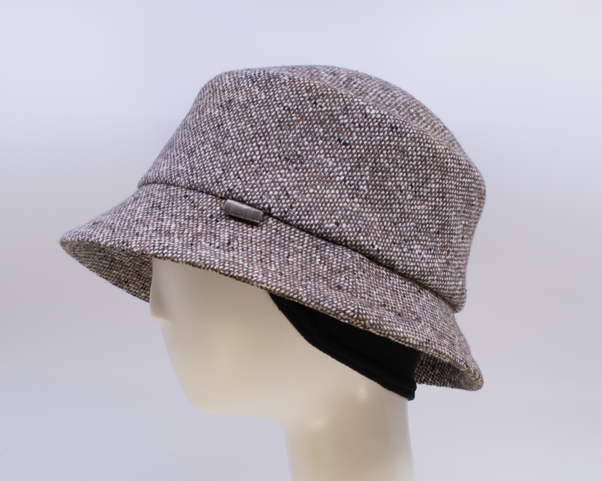 Neutral Zone: Avery - Taupe Donegal (Side View) (Ear Cuff)