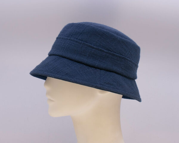 Indigo: Finley (Mens) - Navy Burlap (Side View)