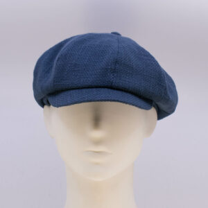 Indigo: Peaky Cap (Mens) - Navy Burlap