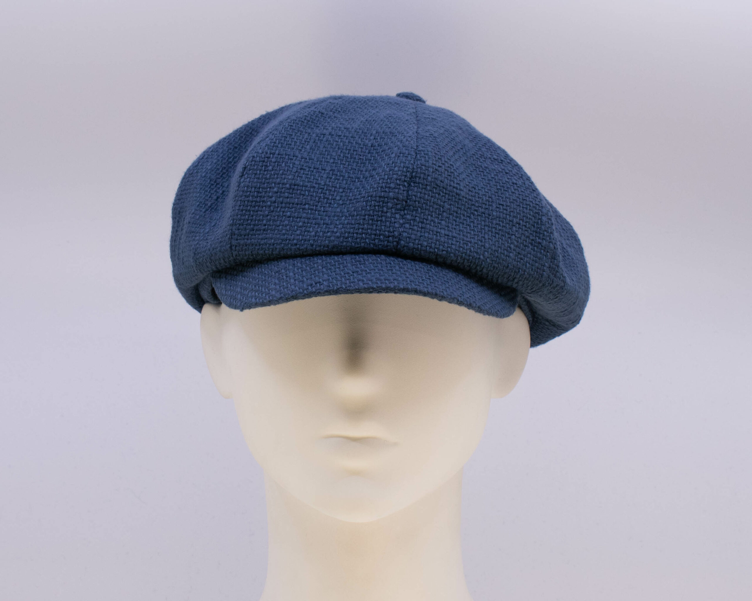 Indigo: Peaky Cap (Mens) - Navy Burlap