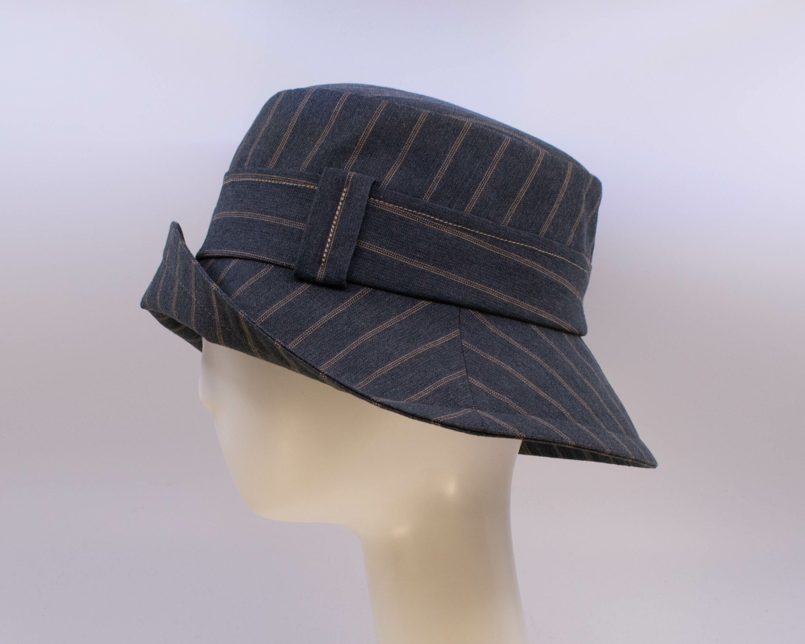 Natural History: Felice - Denim Stripe (View 2) (Side View)