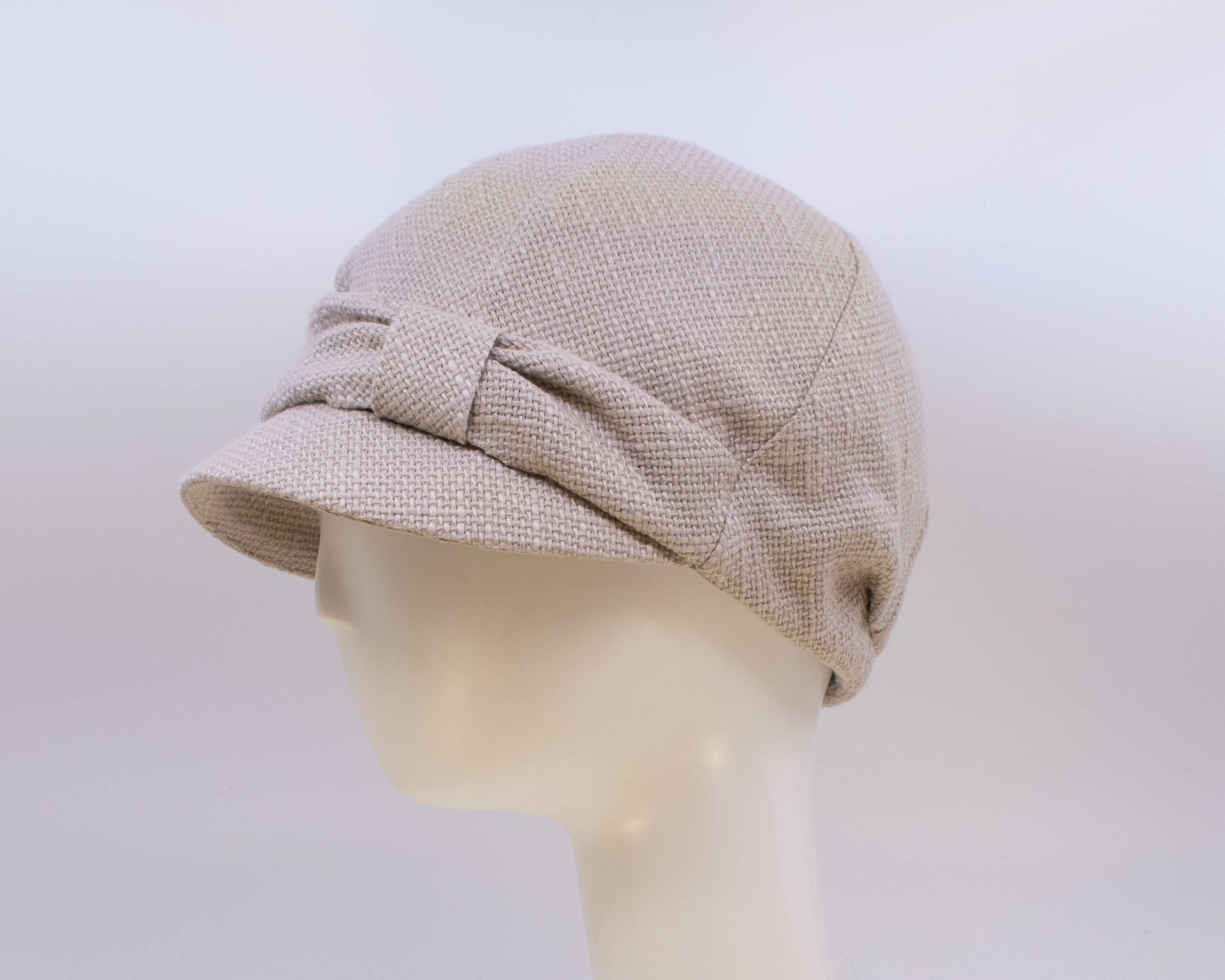 Rose Garden: Paperboy - Taupe Burlap (Side View)