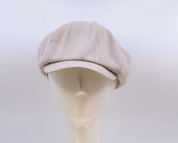 Rose Garden: Peaky Cap - Taupe Burlap