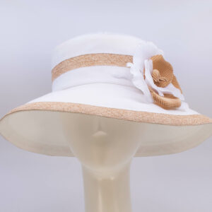 Lake Country: Isabella - White/Rattan