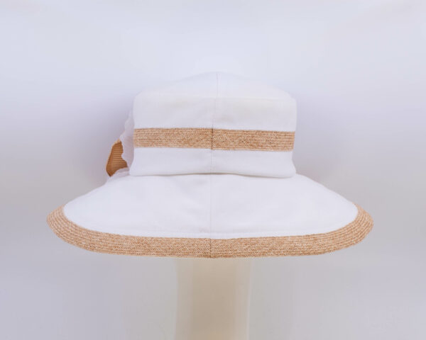 Lake Country: Isabella - White/Rattan (Back View)