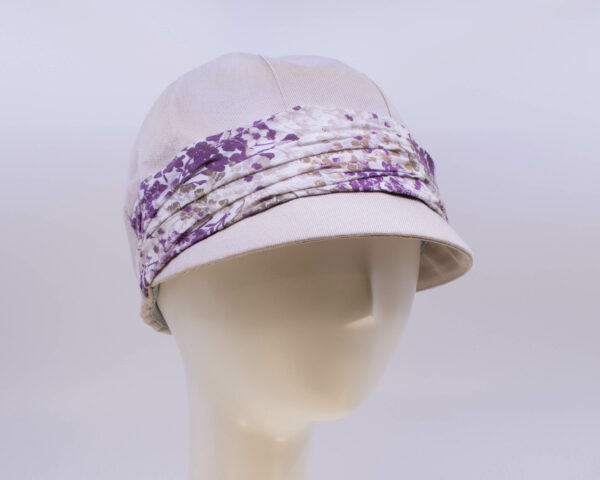 Plums: Jeanne - Bone/Violet (Side View 2)
