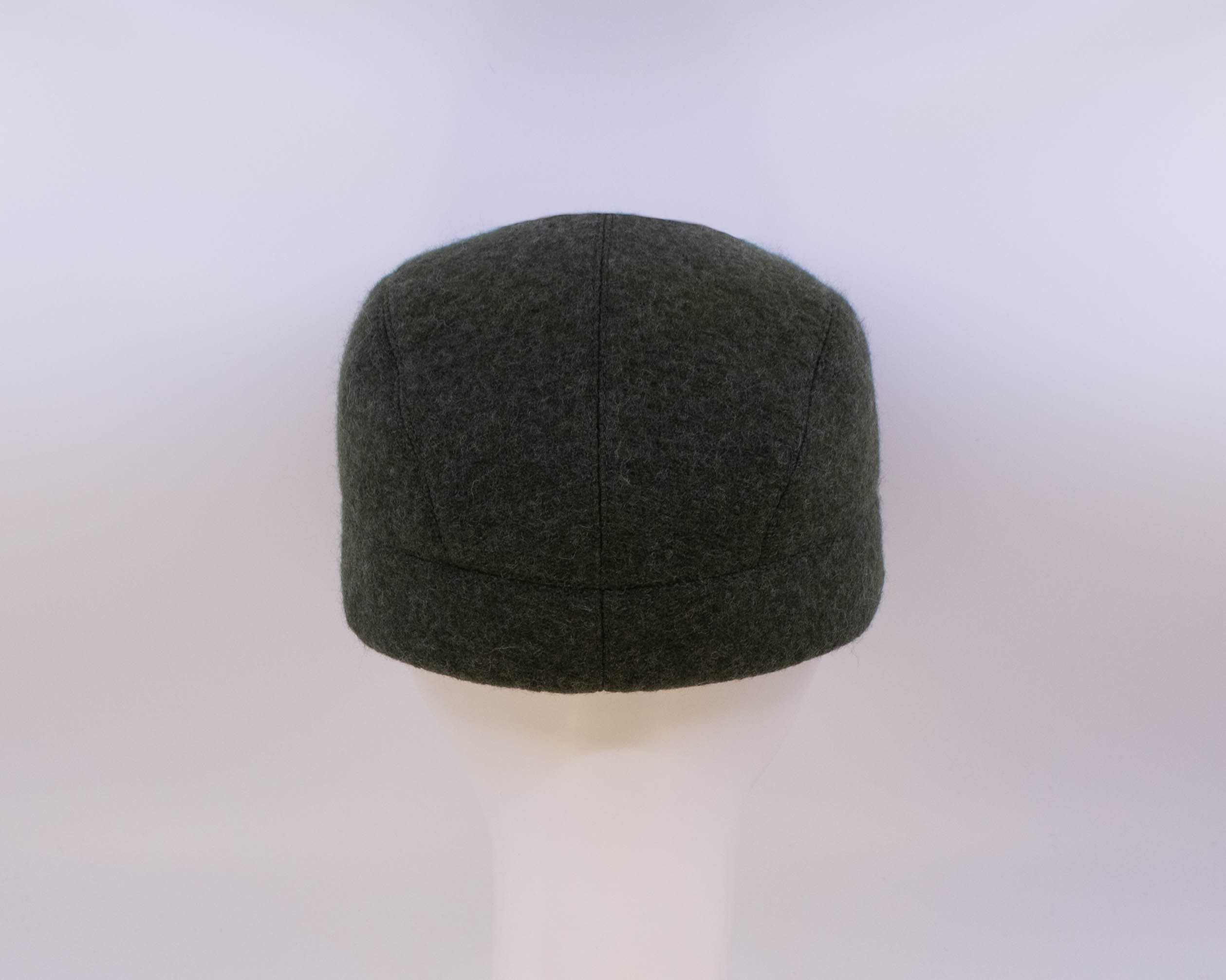 Boiled Wool: Casey - Loden (Back View)