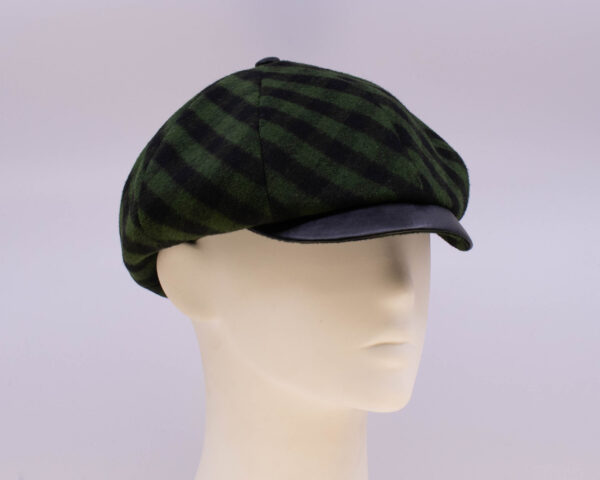 Hunter Check: Peaky Cap - Lillie & Cohoe