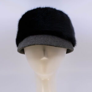 Mohair: Trapper Jane - Loden/Sochi (Faux Fur)