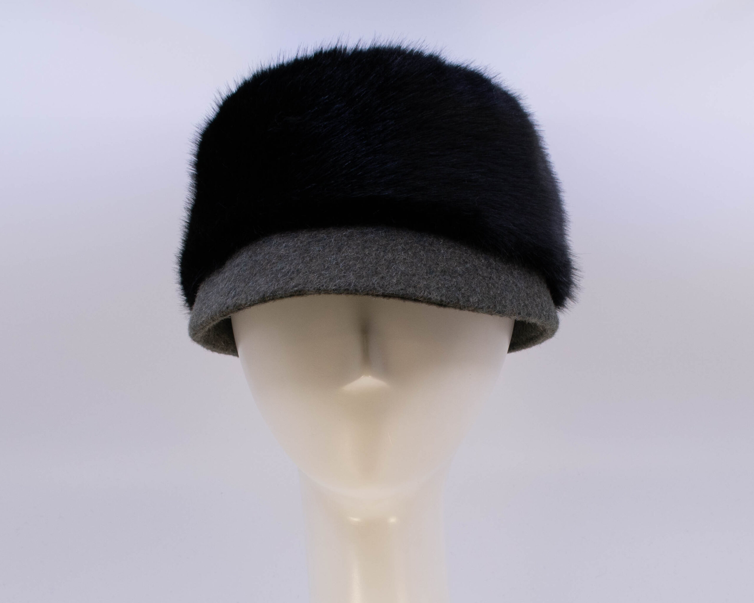 Mohair: Trapper Jane - Loden/Sochi (Faux Fur)