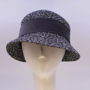 Tweeds: Kaitlin (Velvet) - Black/Grey