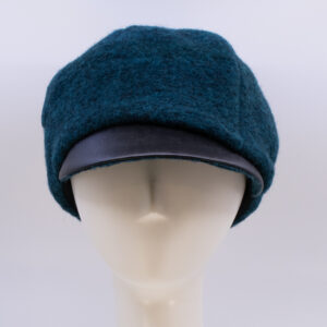 Cap Collection: Dyllan - Teal Brushed Wool