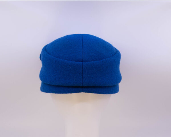 Boiled Wool: Mao Now - Cobalt (Back View)