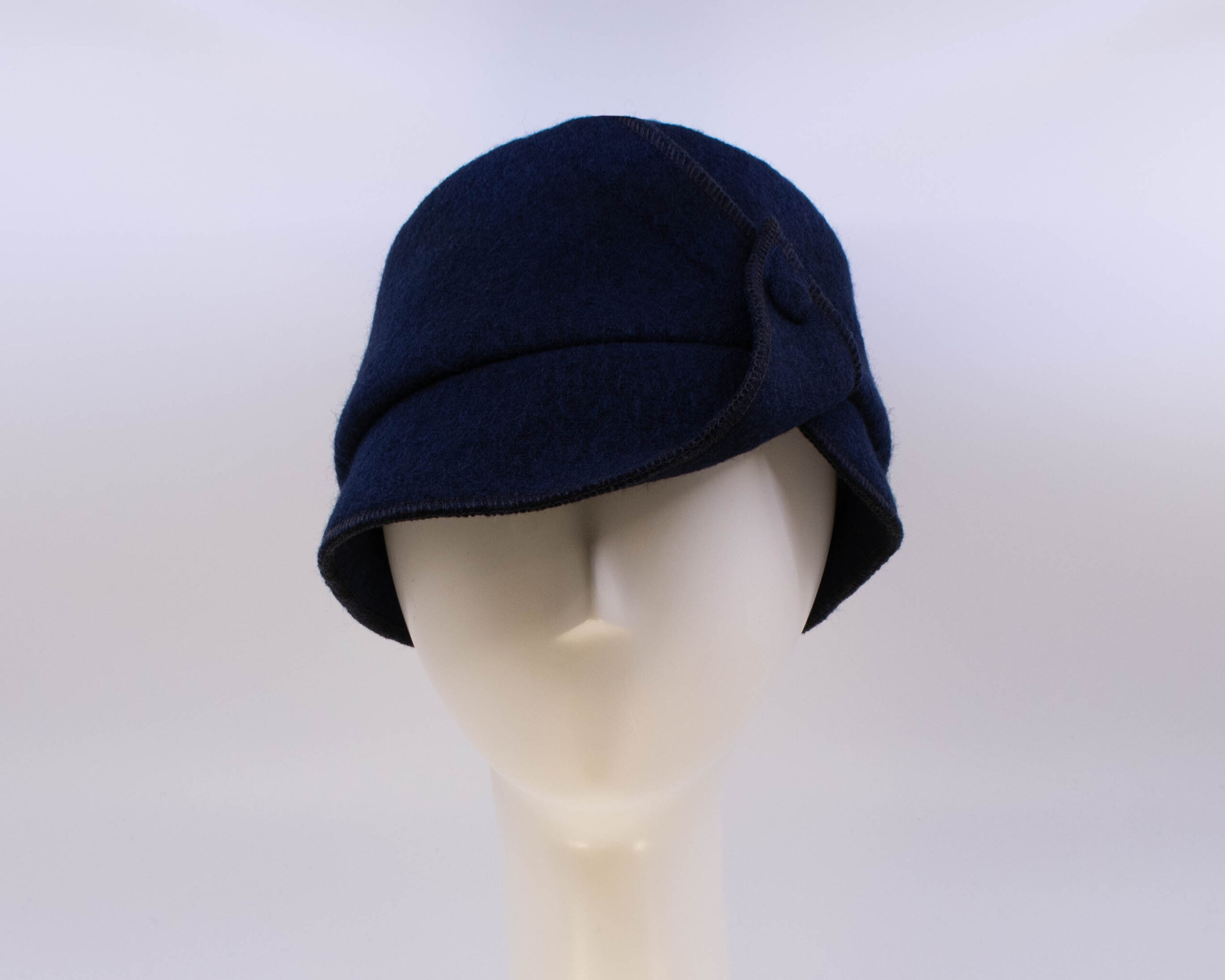 Boiled Wool: Victor - Navy