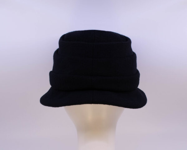 Mohair: Freda - Black (Back View)
