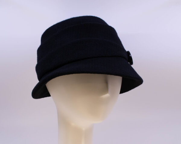 Mohair: Freda - Black (Side View 2)