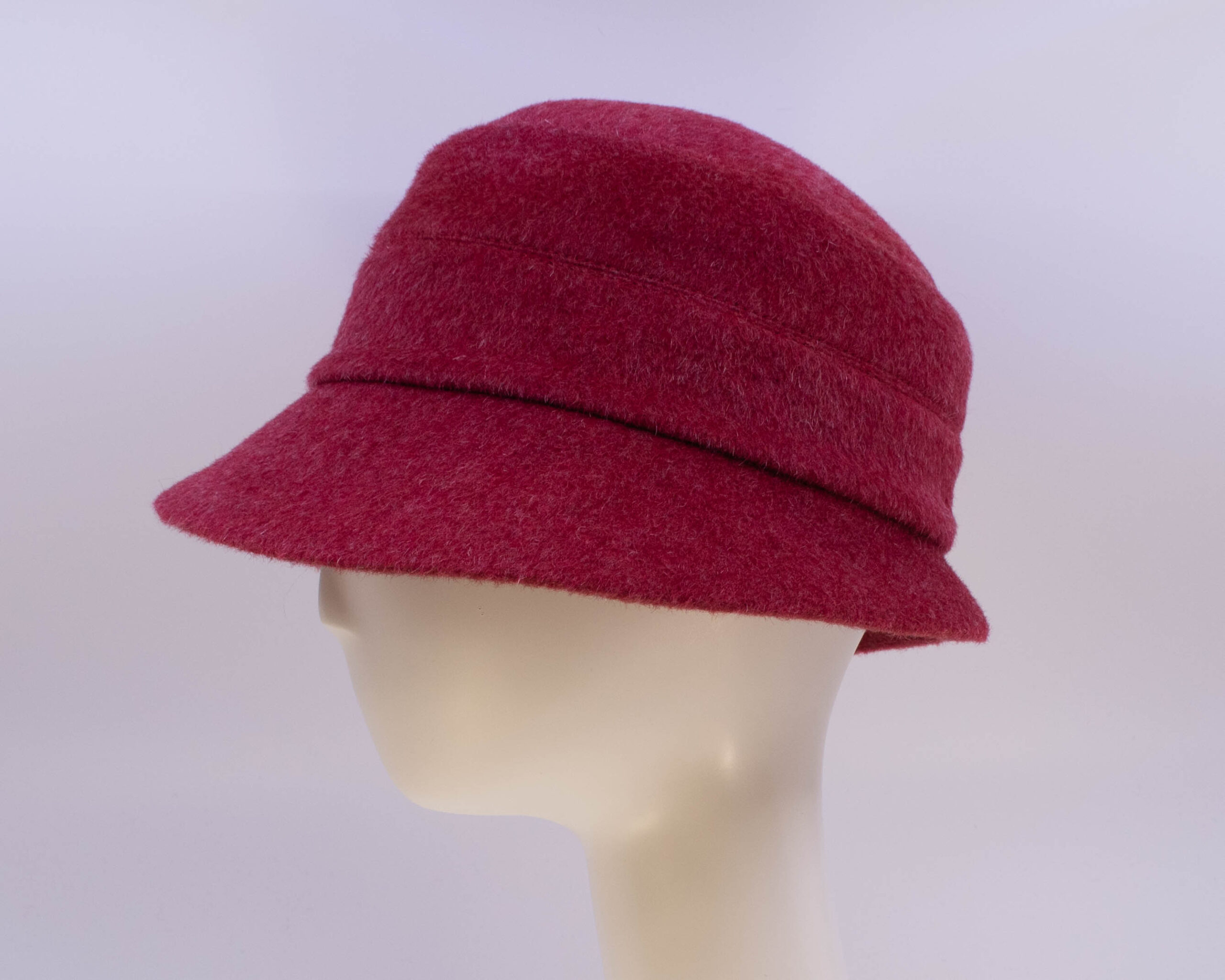 Mohair: Kaitlin - Red (Side View)